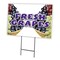 Signmission Fresh Grapes Yard Sign & Stake outdoor plastic coroplast window, C-1824 Fresh Grapes C-1824 Fresh Grapes - alternate 1